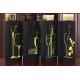High-grade wine box packaging bag Black card single and double wine gift paper bag