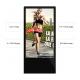 43 Inch Floor Standing LCD Advertising Display LED Touch Screen For Indoor Advertising