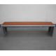 6 Feet Long Metal Outdoor Bench Seat Backless For Changing Room Park ODM