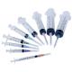 CE FDA Disposable Plastic Syringe , 10ml Sterile Disposable Syringe