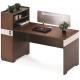 1.5 / 1.7M Wooden Office Computer Table E1 Grade MFC With Cabinet