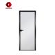 Narrow Border Aluminium Casement Door Double Frosted Glass Flush Casement Doors