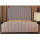 Wood Fabric Upholstered Bedroom Sets Interior Furniture King / Queen Size