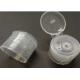 Translucent Plastic Screw Caps For Body Lotion / Shampoo Bottle 24 / 410