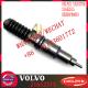 Diesel Engine Fuel injector 21652515 BEBE4P00001 E3.27 for VO-LVO MD13