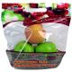 Slider Zipper Fruit Vegetable Bags, Customizable Stand Up With Handle Packing Bag, Fruits Storage Packaging