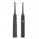 2000mAh IPX8 Electric Whitening Toothbrush , Hanasco Black Electric Toothbrush