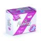 Overnight Sanitary Towel Pads Disposable Women Cotton Surface With Wings