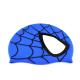 Spider Pattern Children Waterproof Silicone Swim Cap For Long Hair Short Hair