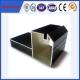 cheap aluminum profiles factory, Black Anodized aluminium profile for furniture
