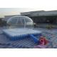 Christmas Inflatable Snow Globe Clear With Air Mattress and Zipper