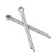 1/16 Fine Thread Stainless Steel Split Pins With Flat Head Cylindrical Shape