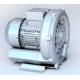 1HP Aluminum Alloy Regenerative Vacuum Blower , 220 / 380V Silver Vacuum Air Blower