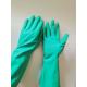 Oil Resistance Nitrile Gloves Pesticides Chemical Flocked Lining Rubber Gloves For Acid