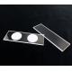 Clear 99.99% Machining Quartz Glass Ground Edge Xrd Medical Microscope Slide