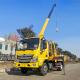 Truck with Arm Crane cargo boom truck mobile telescopic crane 4 TON 3.2 Ton