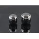 Custom Made Black Plastic Cream Jars 78 Mm Diameter Is 67 Mm