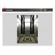 Hairline Stainless Steel Passenger Lift Elevator Cabin Decoration Vertical