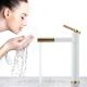 Single Handle Brushed Brass Sanitary Ware Faucet For Bathroom Basin