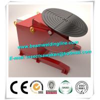Bench Top Pipe Welding Positioner , Tilt And Rotate Positioner Welding Turntable