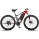Full Suspension Fat Tire Electric Bike 750w 1000w 48v Electric High Carbon Snow Bike 26 Inch