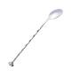 28 cm long stainless steel screw handle mixing spoon Cocktail bartender tools