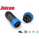50Amp High Current Waterproof Connectors , High Current Power Connectors Jnicon 2 Pin
