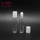 PET-8ml plastic transparent roller ball bottle for lip gloss perfume empty