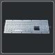Customizable Industrial Keyboard With Touchpad 109 Keys Type Anti Scratch
