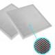 500x500mm Aluminum Honeycomb Filter Photocatalyst Filter Core For Smell Remover