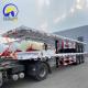 Customization 3axles 40feet Transport Container Platform Flatbed Semi Trailer in Ghana