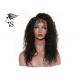 Black Women 100 Percent Human Hair Lace Front Wigs Deep Kinky Curly Healthy