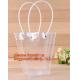 Advertisement shopping bag /supplier pp waterproof gift bag,hand bag PP plastic transparent gift bag wholesale PE bag