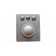 50mm White Small Trackball Mouse Pointing Device For Industrial Application