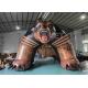 Sports Race Entrance Giant Inflatable Bear Tunnel Inflatable Bear Helmet Tunnel Inflatable Helmet Tunnel