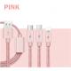 3.0a Fast Charging Usb To Usb Extension Cable 3 In 1 Fashion Design High Performance