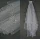 Bridal veil, wedding dress, dress accessories, 2 layers of handmade beads, hook