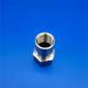 L6 L18 Hydraulic Stainless Steel Hex Nipples Brass Hose Metric Straight Thread Fittings