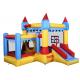 Colorful Inflatable Bounce House Castle With Plastic Ball For Kids Jumper