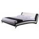 Low price home furniture modern simple leather bed SA50