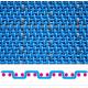 Anti static 100% polyester plain woven filter cloth