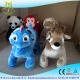 Hansel indoor and outdoor ride on party animal toy mall animal electric ride led necklace happy ride toy animal