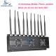 18w 10 Antennas Mobile Phone Signal Jammer VHF UHF Blocker 4G 5G