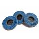 Assorted 4-9 Zirconia Type R Flap Abrasive Sanding Discs Wheels 40 60 80 Grit