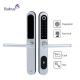 Narrow Aluminum Frame Bluetooth Smart Door Lock For Apartment