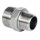 304 316L Threaded Stainless Steel Pipe Fittings Male Hex Nipple Reducer