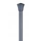 Easy Clean 350cm Length 19mm Diameter Aluminum Curtain Rod Hanging