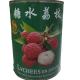 Lychee Canned Fruits Vegetables Litchi Whole / Broken In Light Syrup