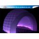 Outdoor Event Multi Color Inflatable Dome Tent With LED Lighting