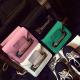 2015 Spring Hot Sale Women Satchel Handbag Shoulder Purse PU Leather Chain Bag Multi Color
